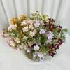 Tecido moído estrelas de Milão flor de simulação casamento casa segurando flores adereços de layout de fotografia ornamentos flores artificiais