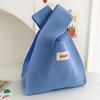 Bolsa Chaleco de Moda, Bolso de Punto Casual, Bolso de Mano, Bolso de Mano Estilo Lujo Accesible de Color Contrastante Coreano, Procesamiento y Personalización