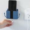 Suporte Criativo de Parede para Controle Remoto, de Cabeceira, para Celular, com Gancho para Armazenamento, Caixa de Armazenamento para Controles Remotos de TV e Ar Condicionado