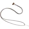 Corda para Pingente de Jade 1,5mm Corda com Fivela da Paz de Jadeíta Guanyin Jade Hetian Âmbar Cristal Dourado Corda Simples para Pingente