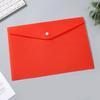 A4 a5 bolsa de arquivo transparente com fecho de pressão pasta colorida para estudantes plástico pp bolsa de armazenamento de escritório pode imprimir logotipo