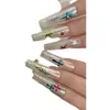 Pegatinas de Arte para Uñas de Alto Nivel con Cruz de Dopamina Dulce Fresco Retro Sexy DIY Uñas de Taza de Agua