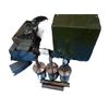 Máquina selladora de sección redonda de tubo de hierro semiautomática para tubo de metal con cabeza redonda, accesorios para vehículos, máquina atornilladora de tubo redondo