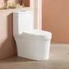 Vaso Sanitário Cerâmico Sifônico MEIKA Descarga de Alta Eficiência Vaso Sanitário de Peça Única para Reforma de Banheiro T8102