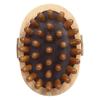 Cepillo meridiano de madera de haya, peine de masaje abdominal, artefacto universal de dragado de pulsos, herramienta para amasar abdomen y piernas.