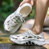 Zapatos de Cocodrilo Engrosados para Hombre Eva Antideslizantes Resistentes al Desgaste Ligeros para el Hogar Dormitorio Uso al Aire Libre Neutros Sandalias de Playa Baratas para Mujer