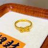 Anillo de Plata Pura S999 con Lazo de Princesa Fugitiva para Mujer, Lujo Ligero Sensación de Alta Gama, Anillo de Cola de Diseño Nicho al por Mayor