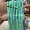 8x 5mm roda contas planas contas cor natural não desbota contas de vidro multi-cor imitação de jade barra de neve diy pulseira acessórios