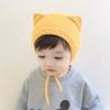 Gorro de Bebé Primavera y Otoño Bebé Lindo Súper Lindo Otoño e Invierno Protección para los Oídos de Bebé Recién Nacido Bebé Femenino Gorro Fetal Niño
