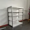 Estante de Exhibición tipo Isla de Gancho Premium de Doble Cara Minso Soporte de Exhibición Ajustable para Papelería y Mercancía de Tienda Departamental