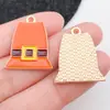 Mezcla 50 Colgantes de Pavo de Acción de Gracias, Calabaza y Hongo de Dibujos Animados Accesorios para Pulsera y Llavero DIY