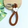 Huayang Cordón de Teléfono Tejido Floral Llavero Correa de Mano Anti-Pérdida Cadena de Teléfono Cuerda de Poliéster DIY Colgante Cruzado