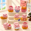 Pintura de tacto suave caricatura de cerdito rosa profesional accesorio de resina DIY muñeca de bolsa sorpresa de moda adorno lindo para casa de muñecas