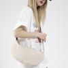 Bolso de hombro, nuevo estilo, mochila de calle de gran capacidad, estilo japonés, bolso de bola de masa simple, bolso cruzado de moda para hombres y mujeres.
