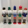 Vendas Diretas da Fábrica Fornecem Várias Formas e Tamanhos Soldados de Madeira Pintados Soldados de Noz Quebra-Nozes Marionetes
