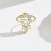 2026 Novo Modelo Brincos de Clipe de Cobre com Zircônia, Joias de Luxo Leve de Alta Qualidade para Mulheres, Ear Cuffs de Designer, Atacado do Fabricante