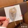 Lujoso Pasador de Solapa de Lirio, Pin de Accesorios de Aleación Incrustado con Diamantes Femenino y Elegante, Hebilla de Pin, Diseño Personalizado Broche de Flor
