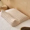 Almohada Triangular de Cáscara de Trigo para Uso en Casa, Almohada Triangular para Cuello, Almohada Combinada Desmontable, Almohada Multifuncional para Protección del Cuello