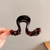 2025 Novo Prendedor de Tubarão Grande Acessório de Cabeça Prendedor de Cabelo Elegante Deusa Acessórios de Cabelo de Alta Qualidade