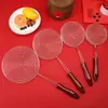 Rede de Utensílios de Mesa Qiayu Vazamento Mínimo Cozinha Doméstica Panela Quente Colher de Macarrão Escorredor 201 Colador Frito Criptografado Aço Inoxidável