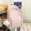 Mochila Escolar para Meninas do Ensino Fundamental, Alto Valor Estético, Estilo Ins, Mochila de Grande Capacidade, Estilo Japonês, Versátil, Mochila de Campus para Alunos do Ensino Médio