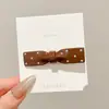 Novo Estilo Franja Grampo Acessório de Cabelo Versátil Presilha para Meninas Grampo Lateral Grampo de Cabelo Estilo Ins Presilha de Franja Exquisita Novo Acessório de Cabelo