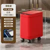 Cubo de basura inteligente sensor simple para el hogar, dormitorio, cubo de almacenamiento silencioso, cubo de papel a prueba de olores para baño, cubo de patada para sala de estar