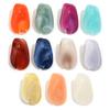 Cuentas de Nube Difuminada Asimétricas Bicolor de Acrílico Accesorios para Joyería DIY Cuentas de Piedras Preciosas Simuladas Cuentas de Nube Asimétricas