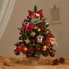 Set de Árbol de Navidad de Venta Caliente Transfronteriza Diseño de Escena Navideña Escritorio de Oficina DIY Accesorios Adornos