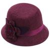 Nuevo Sombrero de Sol de Lino para Primavera y Verano, Protección Solar, Transpirable, Flor Grande, Sombrero de Paja para Personas de Mediana Edad y Mayores, Elegante Sombrero de Sol para Madres