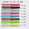 Produtos Premium da Indústria da Beleza 254 Pente para Cabelo com Dentes Densos e Espaçados, Pente Dupla Face para Alisar Cabelo, Pente Dupla Face Não Deformável