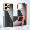Modelo 2024 Adequado para Zte Axon 50Lite Duas Cores Padrão Fibra de Carbono Xuncai Case Plana para Celular Zte A54/A34