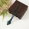 Datura Nó Chinês Artesanal DIY Cordão para Pingente de Borla Estilo Chinês Utensílio de Jade Wenwan Corda para Pegar na Mão Ornamento Cabeça de Pingente