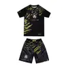 Conjunto de Traje de Boxeo Venom para Lucha, Muay Thai, Entrenamiento de MMA, Fitness Deportivo para Hombres y Mujeres Pantalones Cortos CFC de Cinco Puntos