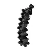 Novo Acessório para Joias DIY de Cinco Flores 10cm Clipe Torcido de Arco Reto Presilha Vertical para Rabo de Cavalo Alto para a Parte de Trás da Cabeça