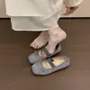 Lujo Ligero Nicho Retro Zapatos Nuevos de Mujer Primavera 2026, Zapatos Planos Versátiles de Moda de Caña Baja, Mocasines Planos