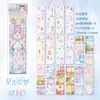 Libro de Pegatinas Nuevo Juego de Disfraces Xinmo Girl de Lingmo Supply Chain, Pegatinas Energéticas de Maquillaje de Princesa, Colección Brillante