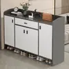 Armário de sapatos para entrada de casa, armário de armazenamento para sala de estar, armário lateral para quarto e sala de jantar, sapateira de várias camadas para corredor de entrada, armazenamento para apartamentos de aluguel