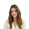 Accesorios para el Cabello de Fiesta de Graduación Retro Europeos y Americanos Colgante para Cejas Cadena para el Cabello Simple Multicapa Estilo Exótico Cadena para la Cabeza con Borla de Pedrería para Mujer