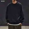 Moletom Masculino Simples com Estampa de Letras Americanas para Primavera e Outono, Tendência Casual, Combinação de Cores Versátil, Jaqueta Masculina High Street