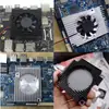 Tarjeta gráfica con disipador de calor de ventilador perfil de aluminio placa base de control industrial disipador de chip de CPU en stock