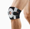 Rodillera Deportiva con Fijación Articular de Resorte Doble Lateral, Correa de Soporte de Rodilla Ultra Delgada Transpirable para Correr