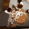 Juguete de Marioneta de Mano Guantes de Animal con Boca Móvil Mono de Peluche Cerdo Rosa Ventriloquismo Marioneta de Mano Calmante Niños Familia Educación Temprana