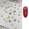 Taladro de uñas champán Mini tamaño pequeño plano diamante de forma especial Nuevo diamante K9 Super Flash pegatinas de decoración de uñas con diamantes de imitación
