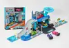 Venta caliente transfronteriza niños eyección aleación Ingeniería de Fuego ciudad militar estacionamiento niño juguete modelo de coche