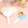 Espejo de Amor Se Puede Imprimir con Logo, Espejo de Maquillaje de Plástico de Mano, Espejo de Alta Definición, Espejo Grande para Retoques, Espejo Portátil