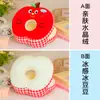 Almohada de Siesta de Doble Cara de Seda de Hielo Apple, Artefacto para Dormir Infantil, Almohada de Escritorio, Almohada de Siesta de Oficina