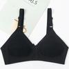 Comércio exterior transfronteiriço europeu e americano renda plus size roupa íntima sem fio push up coleção de seios sutiã fino confortável respirável sexy