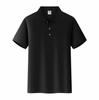 Venta al por mayor Polo Manga Corta Publicitario Camisa Cultural Producción Mini Algodón Solapa Camiseta Ropa de Trabajo Impresión de Logotipo Bordar