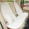 Cojín Original para Asiento de Coche Lluvia Azul: Funda de Asiento de Coche Simple, Felpuda, Antideslizante, Cálida, Suave y Cómoda